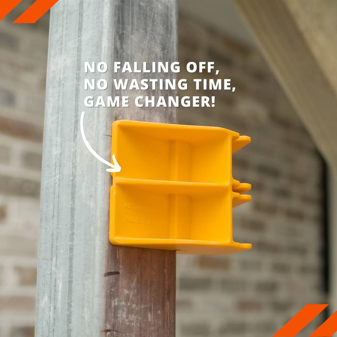 Magsy corner block, no falling off, now wasting time. Magnetic glides up and down profile with ease